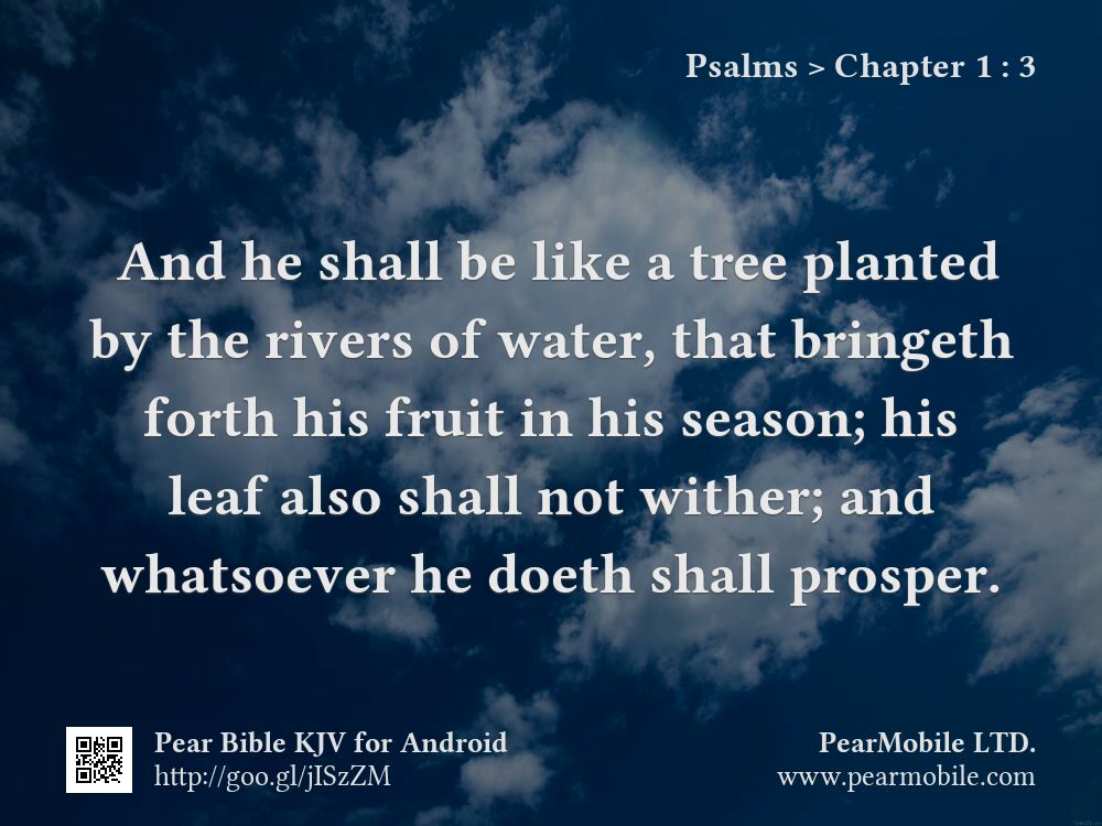 Psalms, Chapter 1:3